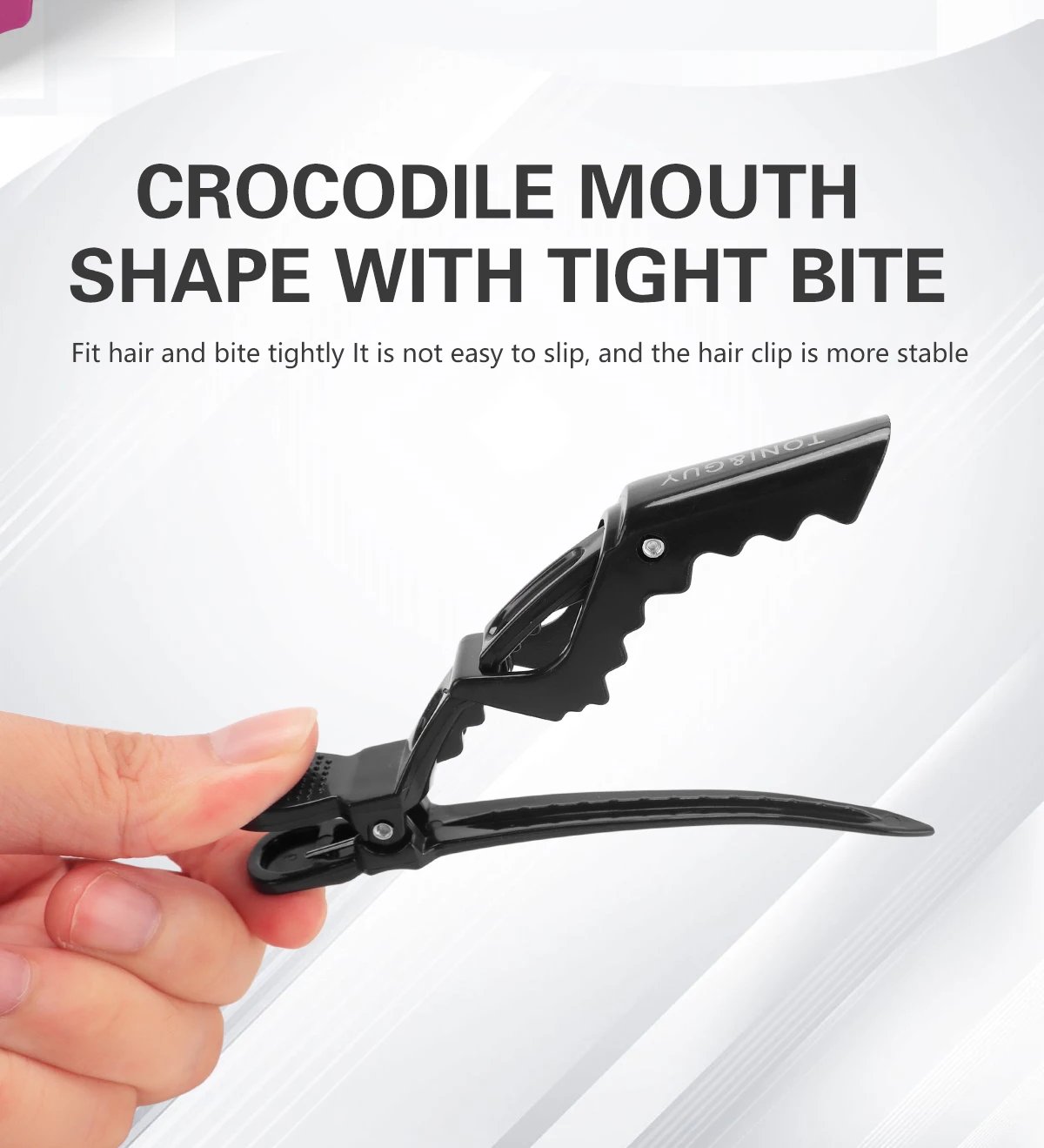 6Pcs Plastic Alligator Hair Clip, Hairdressing Clamps, Hair Claw, Professional Barber, Salon Styling Hairpins, Hair Accessories