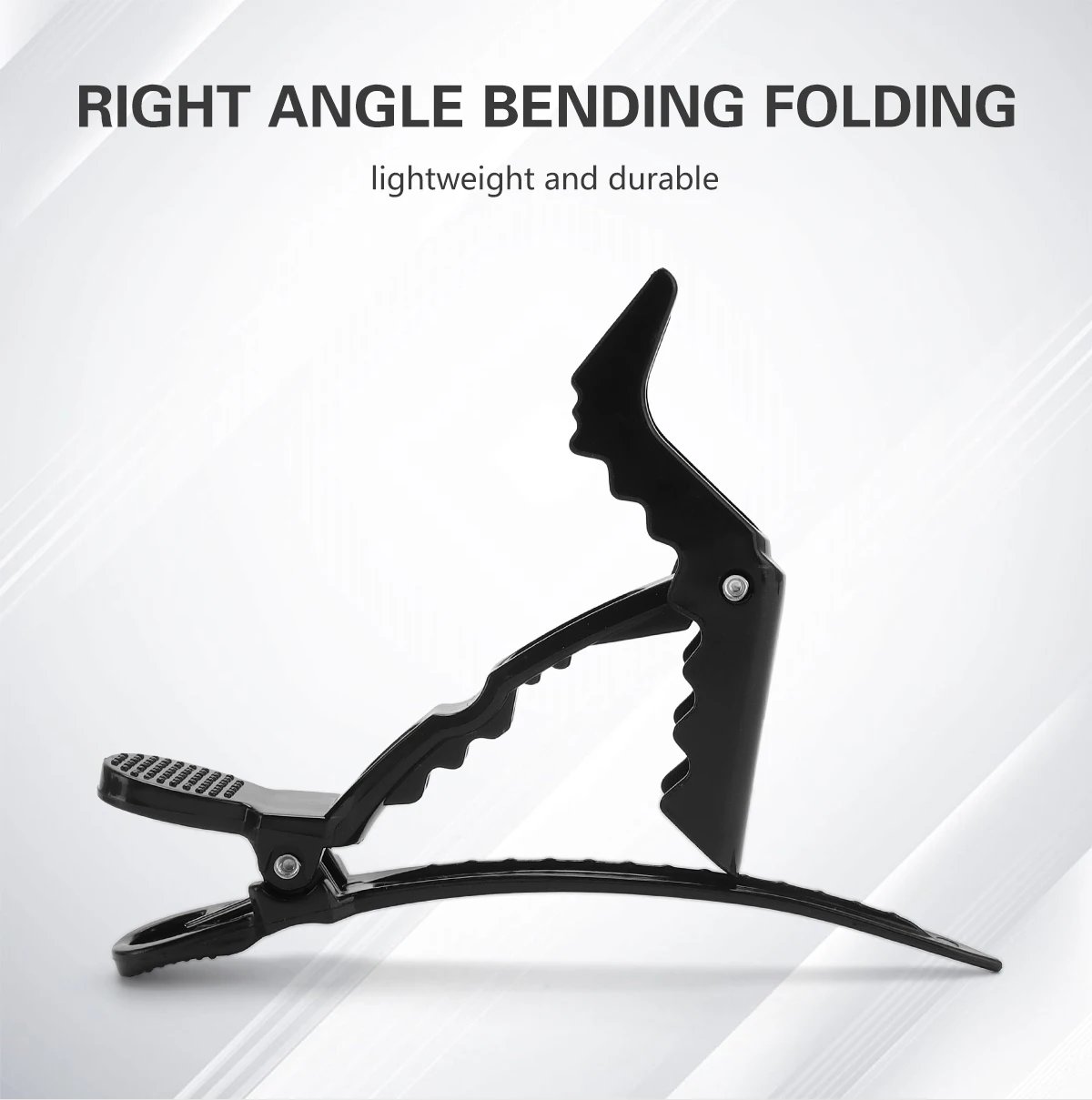 6Pcs Plastic Alligator Hair Clip, Hairdressing Clamps, Hair Claw, Professional Barber, Salon Styling Hairpins, Hair Accessories