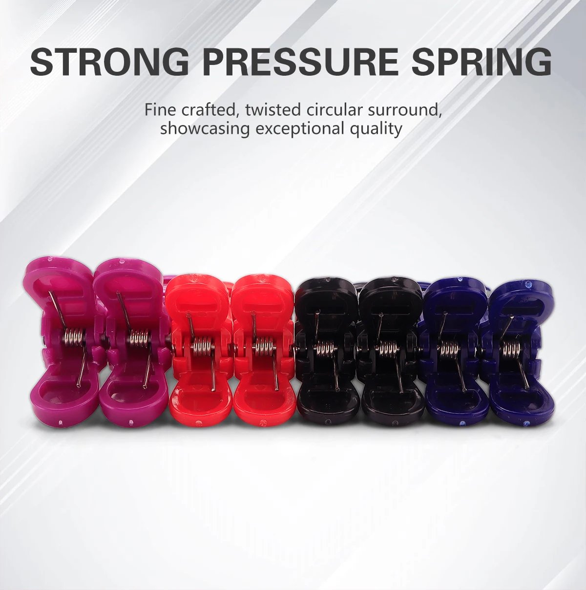 6Pcs Plastic Alligator Hair Clip, Hairdressing Clamps, Hair Claw, Professional Barber, Salon Styling Hairpins, Hair Accessories