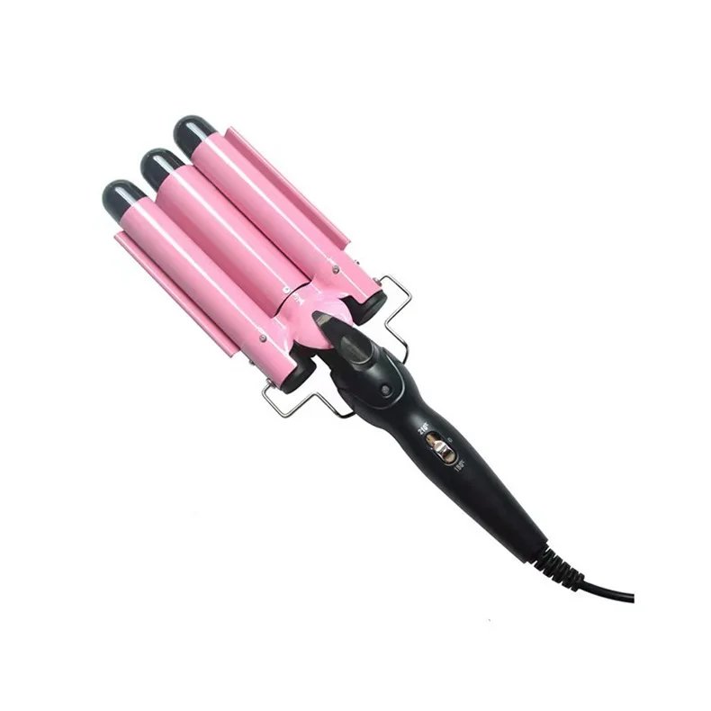 Electric Curling Stick Egg Roll Korean Style Water Ripple Perm Three-tube Curling Iron Wave Waver Styling Tools Hair Styler Wand