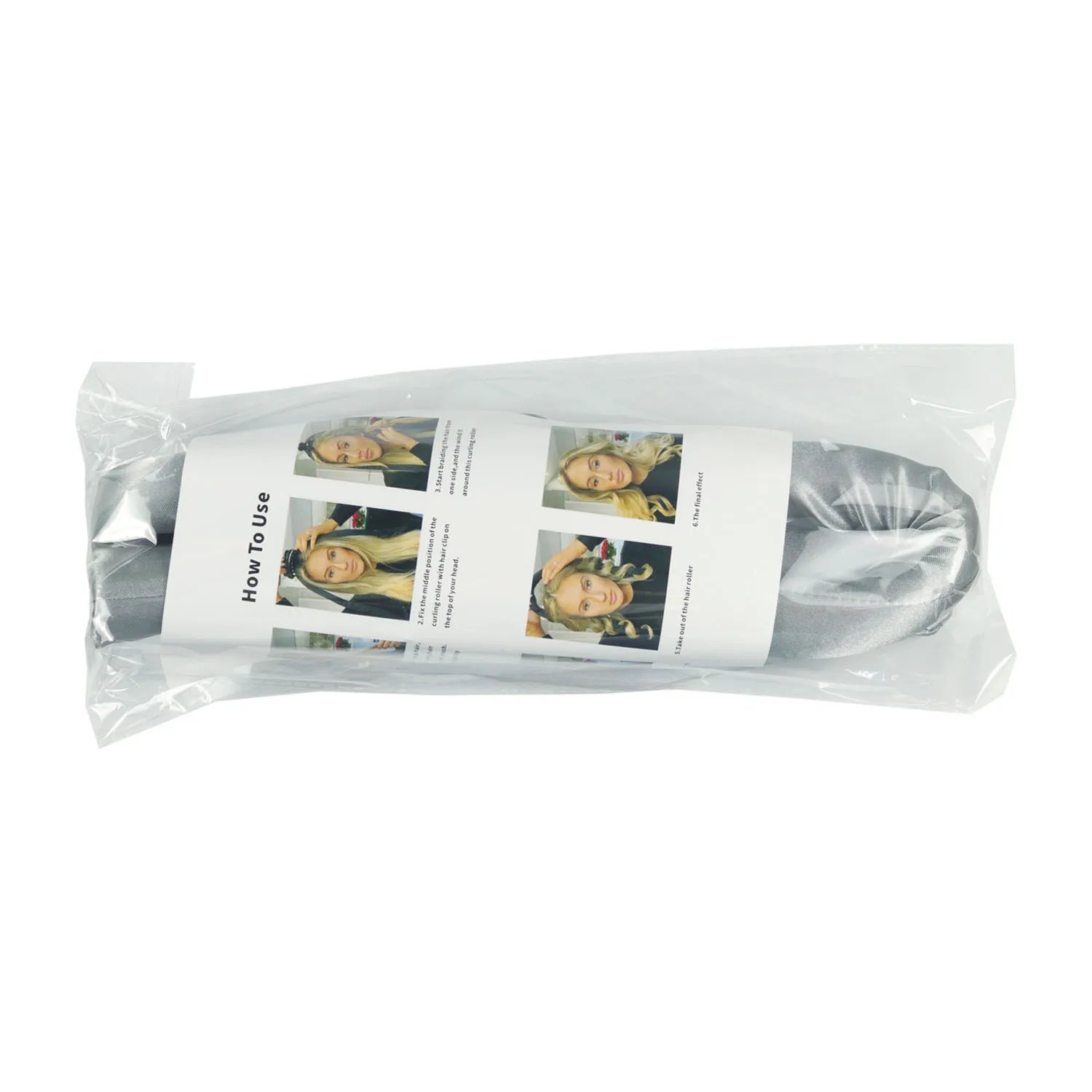 Heatless Curling Rod Headband No Heat Silk Curls Ribbon Hair Rollers Sleeping Soft Headband Lazy Hair Curlers Hair Styling Tools