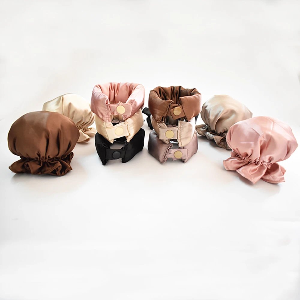 Heatless Curling Rod Silk Curls Hair Rollers Wave Form Curling Sleeping Headband Lazy Hair Curlers with Cap Hair Styling Tools