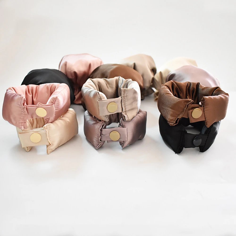 Heatless Curling Rod Silk Curls Hair Rollers Wave Form Curling Sleeping Headband Lazy Hair Curlers with Cap Hair Styling Tools