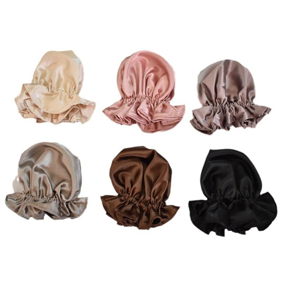 Heatless Curling Rod Silk Curls Hair Rollers Wave Form Curling Sleeping Headband Lazy Hair Curlers with Cap Hair Styling Tools