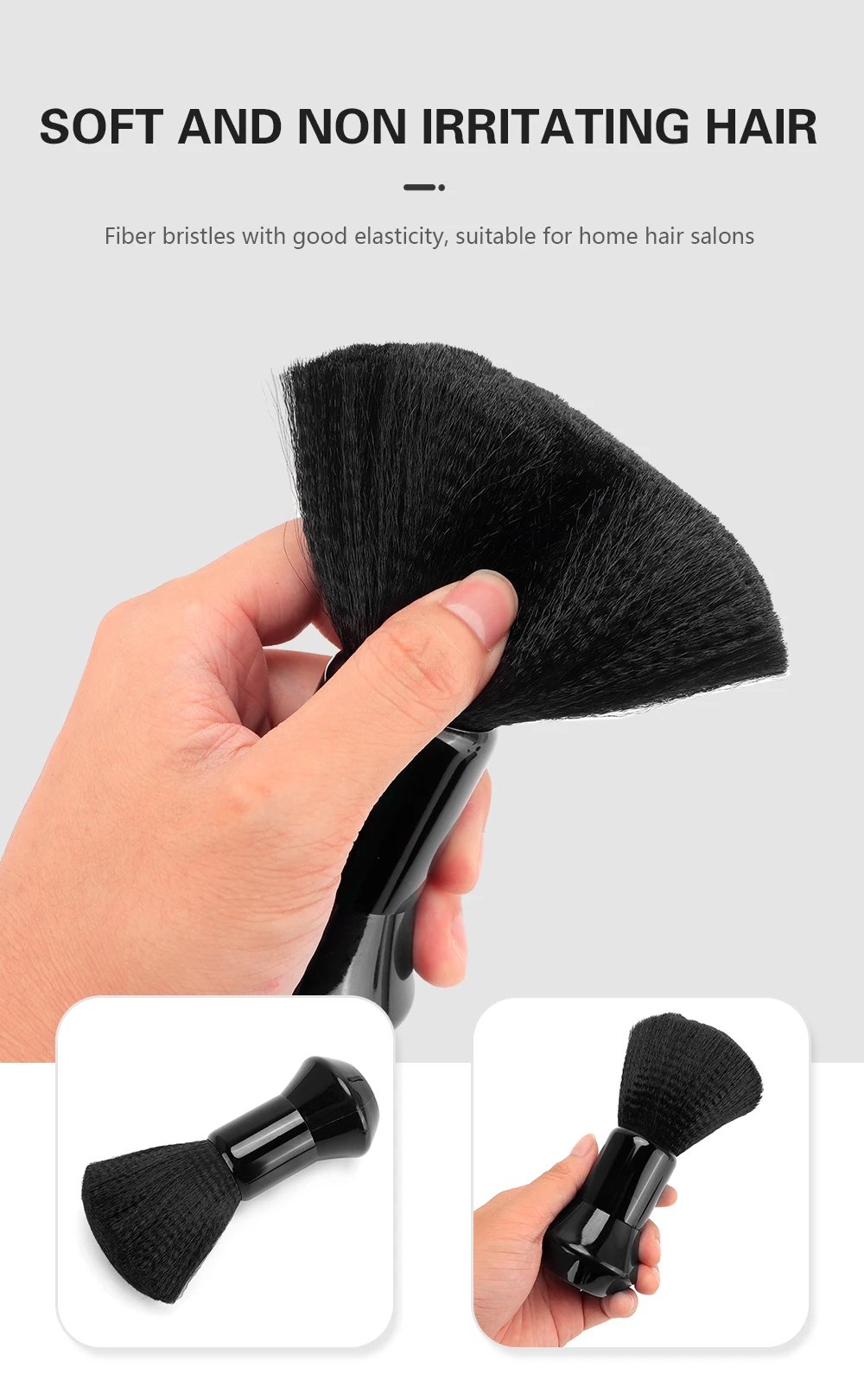 Hairdressing Soft Brush Salon Special Cleaning Haircut Tool Barber Home Hairbrush Makeup Sweeping Hair Brush Barbershop Tool