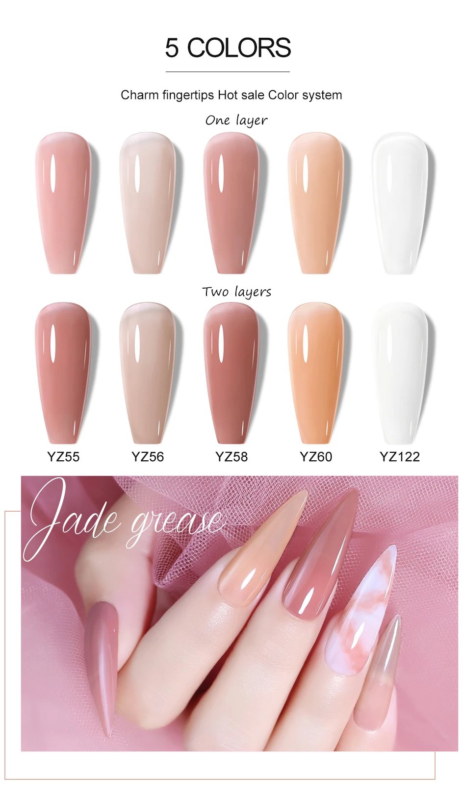 NAILCO Red Gel Nail Polish Wine Purple Semi Permanent Soak Off UV Gel Varnish Nail Art Manicure Matte Top Coat For Home Salon