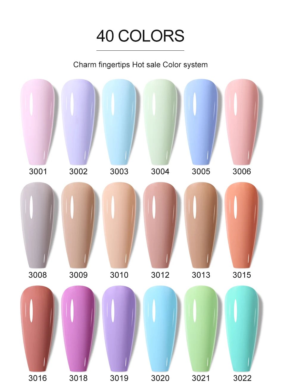 NAILCO Red Gel Nail Polish Wine Purple Semi Permanent Soak Off UV Gel Varnish Nail Art Manicure Matte Top Coat For Home Salon