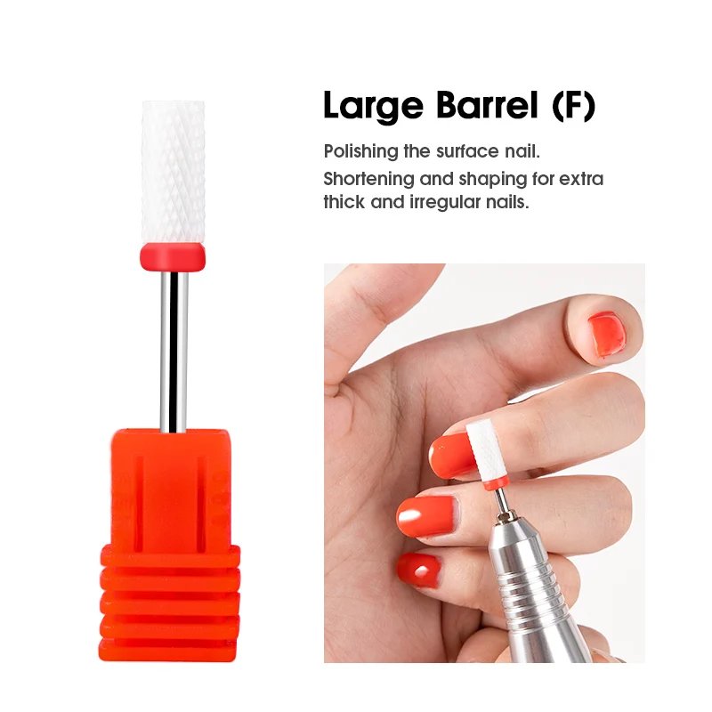 Dmoley Tungsten Carbide Nail Drill Bit Electric Manicure Drills For Milling Cutter Ceramic Nail Burr Pedicure Accessories