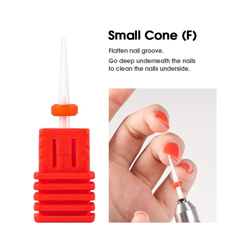 Dmoley Tungsten Carbide Nail Drill Bit Electric Manicure Drills For Milling Cutter Ceramic Nail Burr Pedicure Accessories