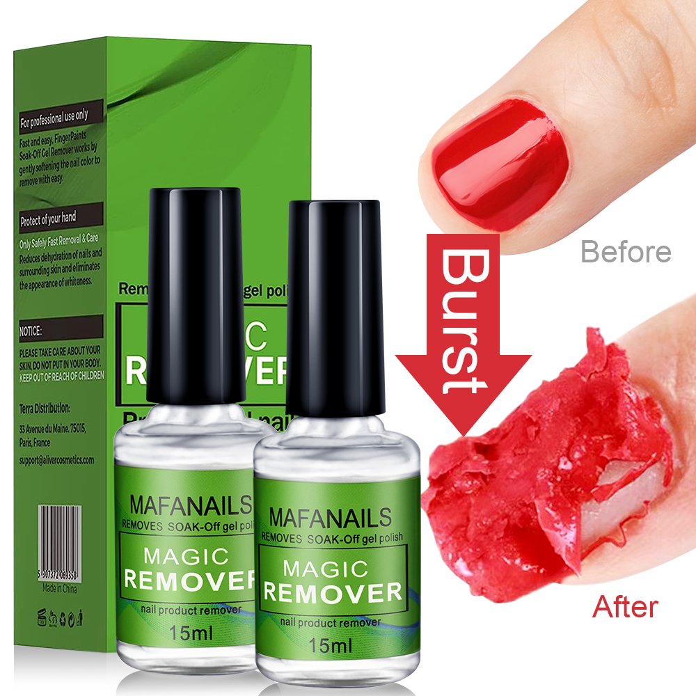 MAFANAILS 15ml Magic Remover Nail Gel Polish Remover UV Gel Polish Fast Remove Semi Permanent Varnish Polish Cancel Glue 15&ml MAFANAILS 15ml Magic Remover Nail Gel Polish Remover UV Gel Polish Fast Remove Semi Permanent Varnish Polish Cancel Glue 15&ml