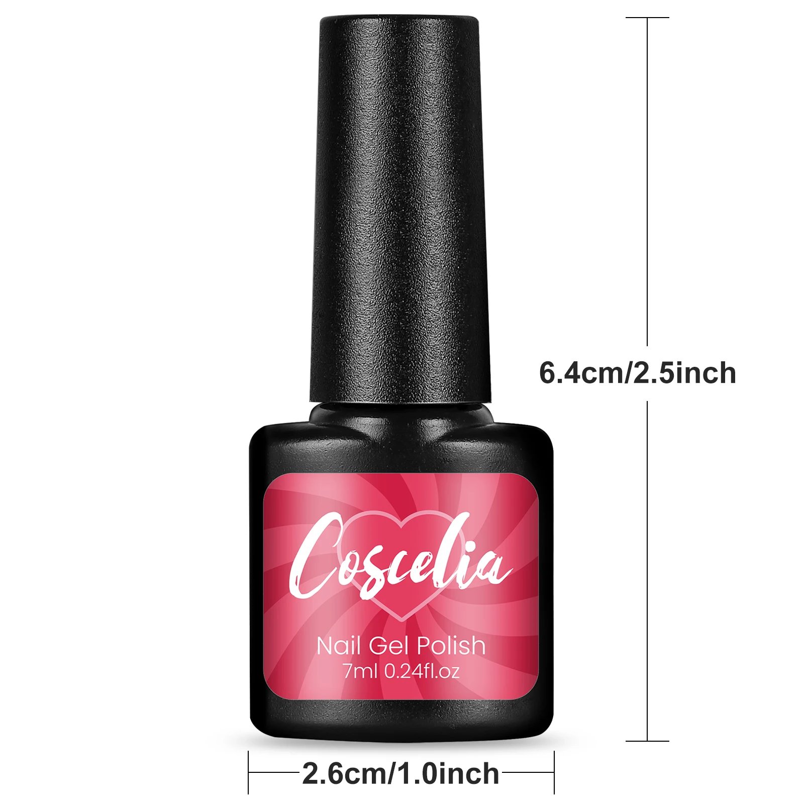 COSCELIA 6Pcs/Set Green Purple Glitter Bright Gel Nail Polish Set Semi Permanent Soak Off UV Nail Art Gel Varnish Nail Art Set