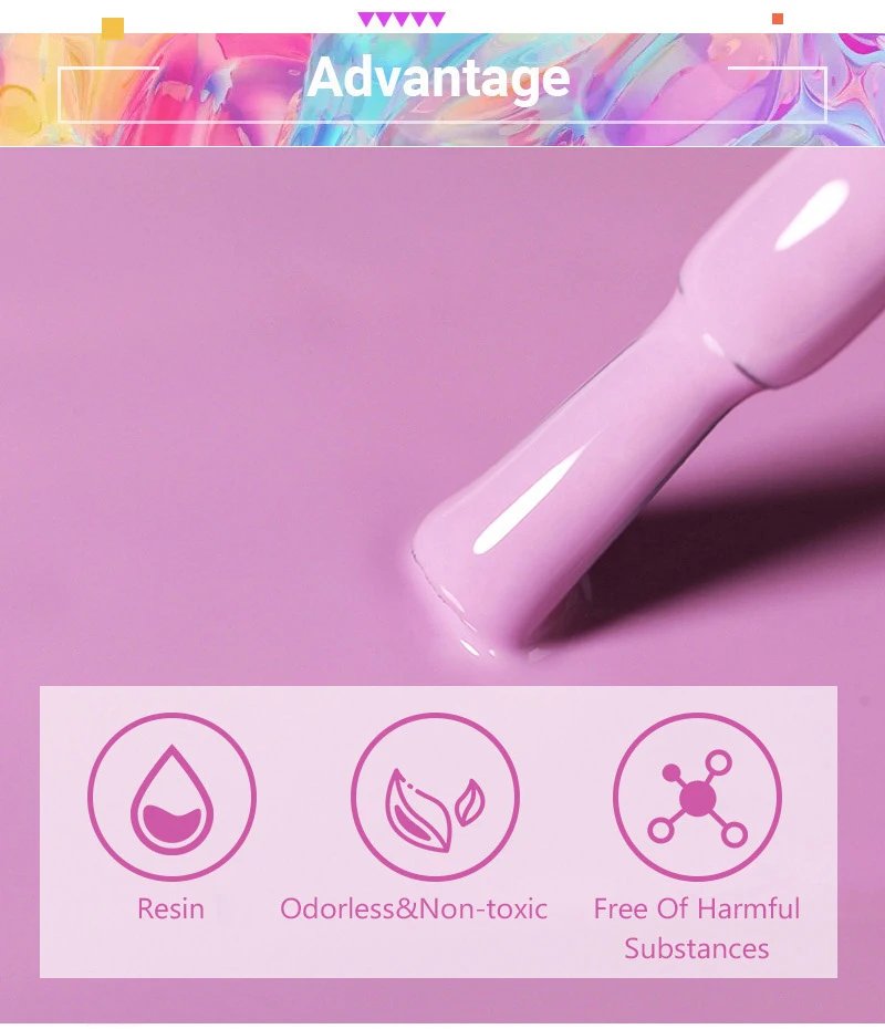 LILYCUTE 6Pcs/Set Gel Nail Polish Popular Colors In Autumn Semi Permanent Soak Off UV LED Nail Art Gels Nail Gel Polish