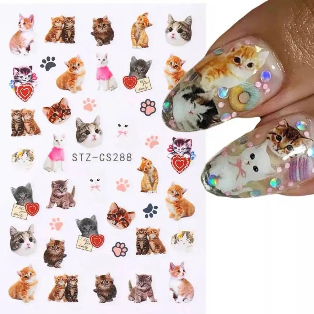 Metal Mirror Butterfly Sticker Black White Butterfly Laser Nail Stickers Y2K Nail Art DIY Manicure Decoration Lace Nails Sticker