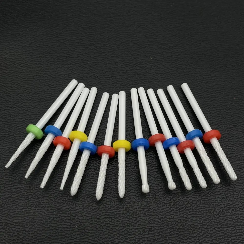 1pcs Ceramic Nail Drill Bits Rotary Cutter Clean Apparatus for Manicure Nail Milling Machine Accessories Remove Nail Gel Tools 1pcs Ceramic Nail Drill Bits Rotary Cutter Clean Apparatus for Manicure Nail Milling Machine Accessories Remove Nail Gel Tools