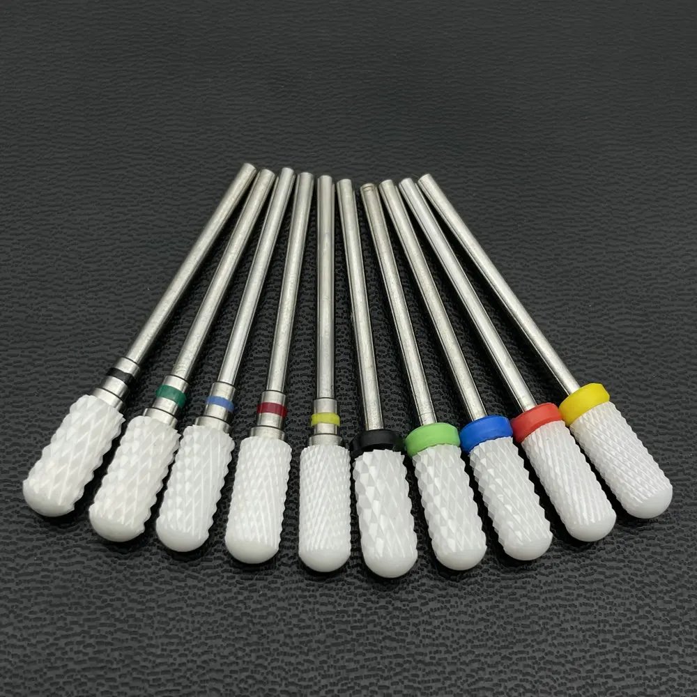 1pcs Ceramic Nail Drill Bits Rotary Cutter Clean Apparatus for Manicure Nail Milling Machine Accessories Remove Nail Gel Tools 1pcs Ceramic Nail Drill Bits Rotary Cutter Clean Apparatus for Manicure Nail Milling Machine Accessories Remove Nail Gel Tools