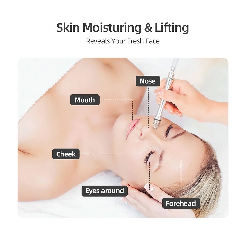 Professional Facial Diamond Microdermabrasion Machine Home Use Face Peeling Beauty Machine Exfoliation Pore Cleaning Skin Care