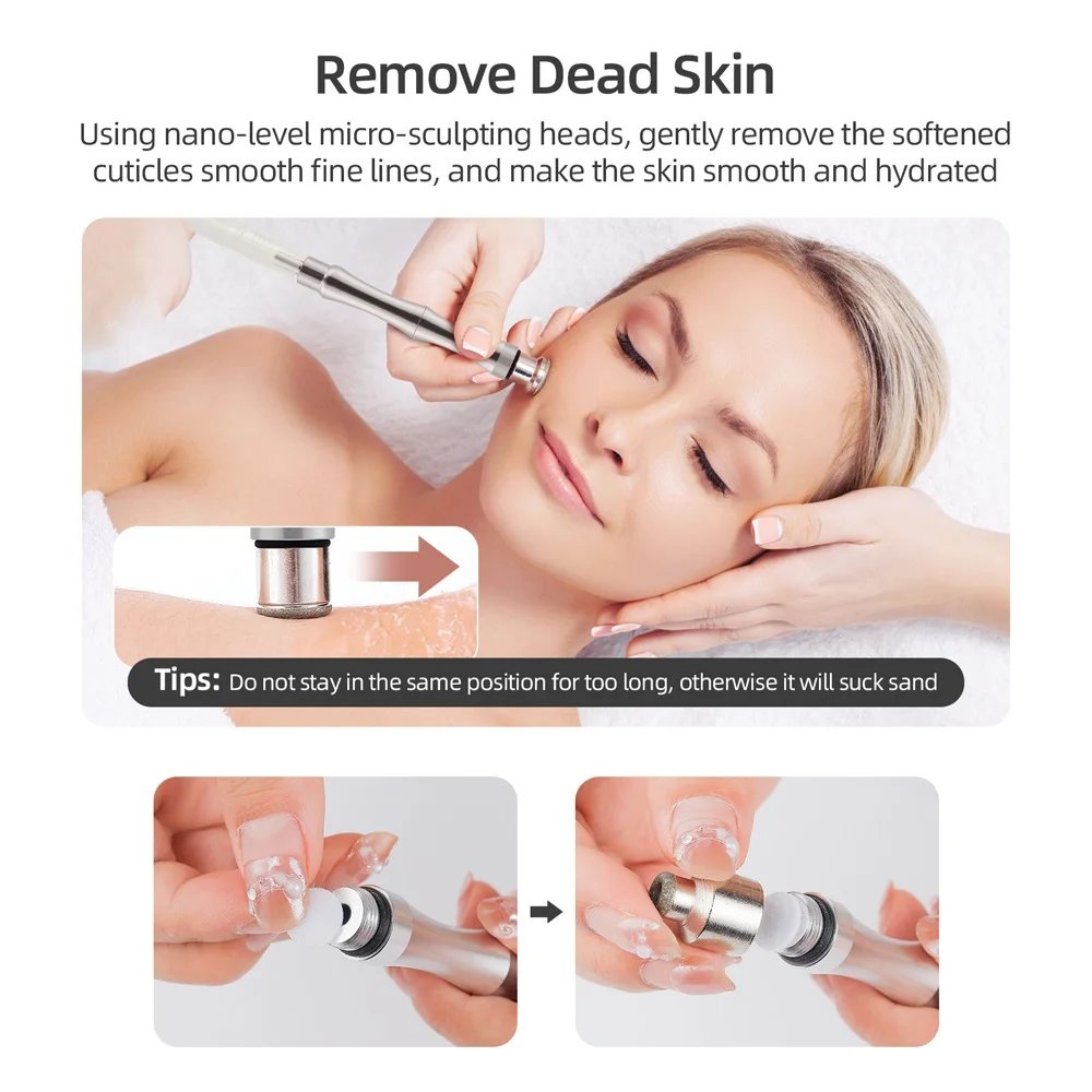 Professional Facial Diamond Microdermabrasion Machine Home Use Face Peeling Beauty Machine Exfoliation Pore Cleaning Skin Care Professional Facial Diamond Microdermabrasion Machine Home Use Face Peeling Beauty Machine Exfoliation Pore Cleaning Skin Care