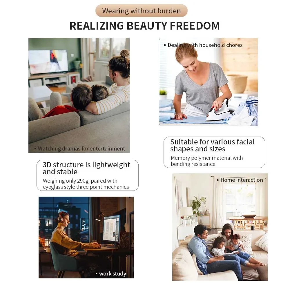 7 Colours LED Light Mask Rechargeable LED Mask Skin Care Home Use Red Light Therapy Photon Devices Face Beauty Facial Devices 7 Colours LED Light Mask Rechargeable LED Mask Skin Care Home Use Red Light Therapy Photon Devices Face Beauty Facial Devices