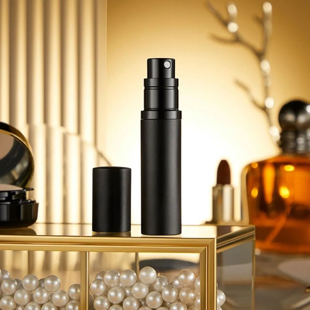 5ml Mini Aluminum Spray Alcochol Empty Refillable Bottle Portable Perfume Atomizer Liquid Container For Cosmetics Traveling