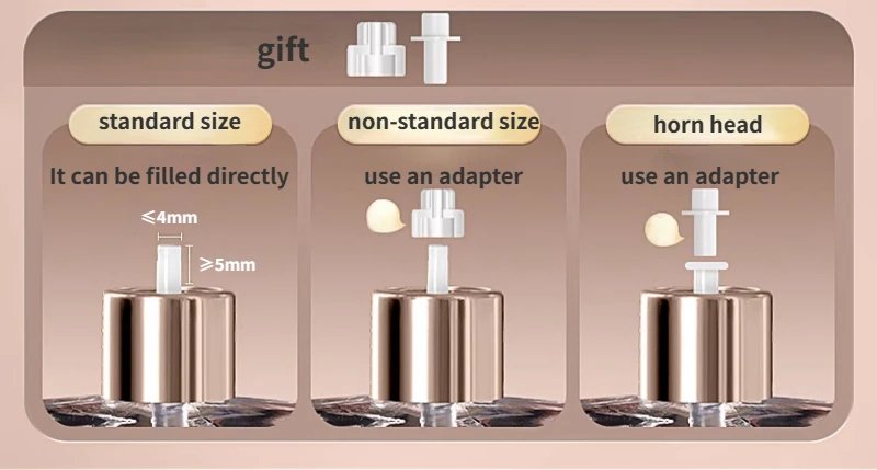 5ml Mini Bottom Filling Perfume Spray Dispenser Bottles Cosmetic Refillable Spray Atomizer Portable Liquid Container Bottle