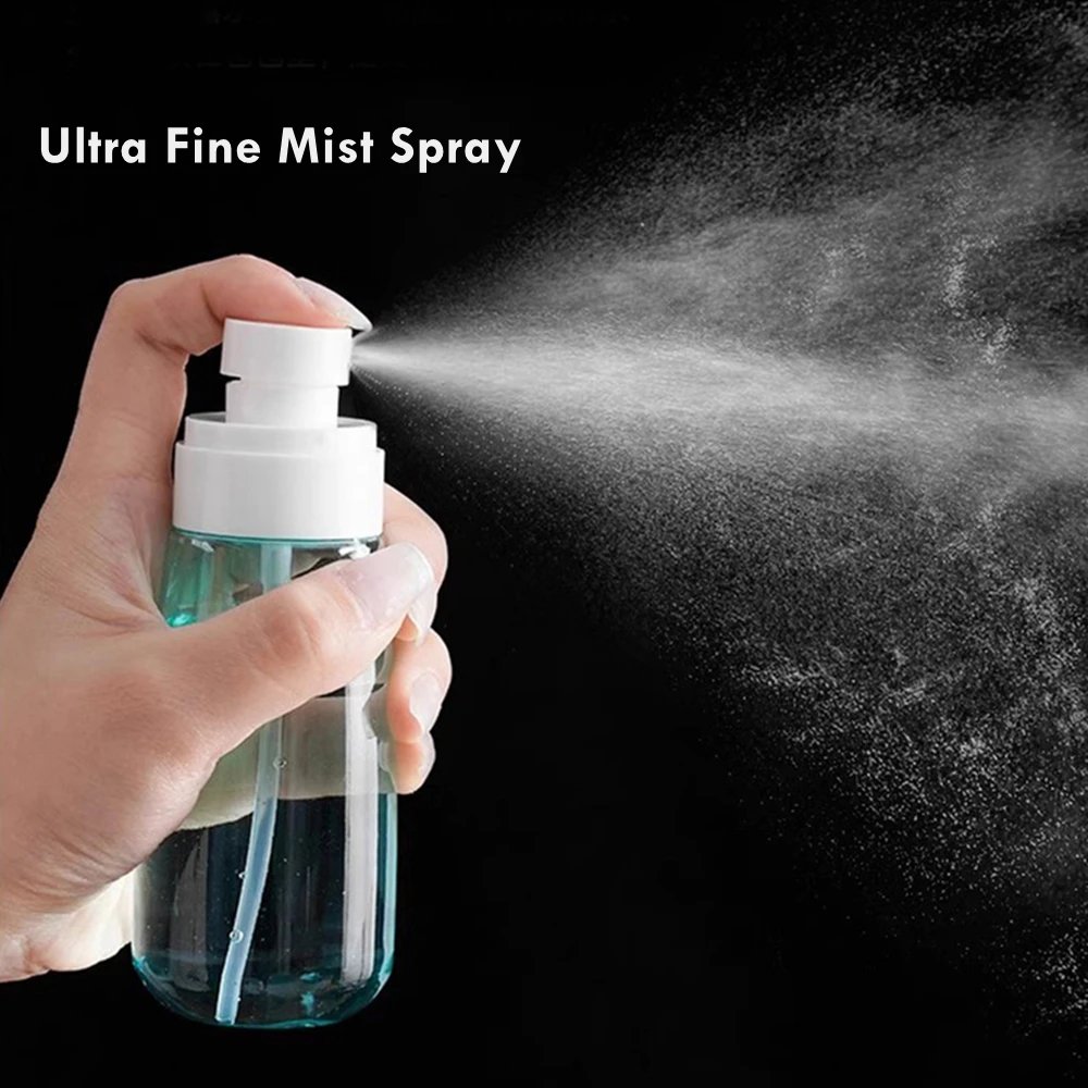 Travel Spray Bottle, Mini Refillable Small Spray Bottles with Fine Mist Nozzle for Hair Face Water Alcohol Plants, 1pcs 30ml
