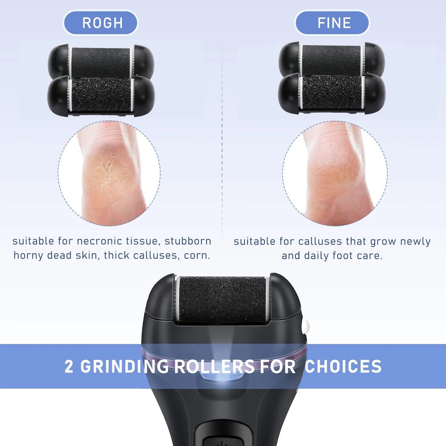 Electric Grinding Pedicure Tools Foot Sandpaper File for Heels Professional Foot Care Tool Dead Hard Skin Callus Remover Electric Grinding Pedicure Tools Foot Sandpaper File for Heels Professional Foot Care Tool Dead Hard Skin Callus Remover