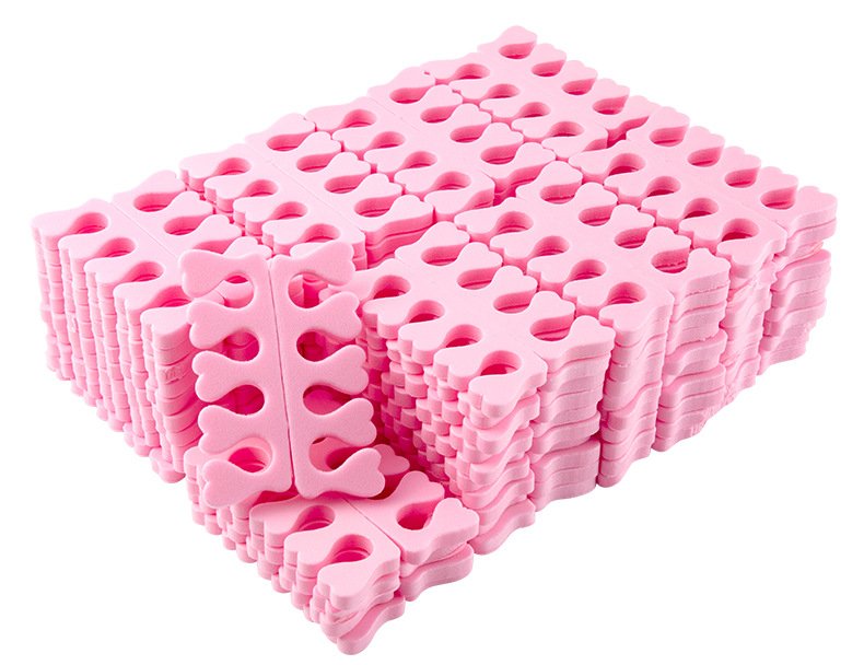 200pcs/Pack Nail Art Toe Separators Fingers Foots Sponge Soft UV Gel Polish Beauty Tools Manicure Pedicure Pack Nail Kits