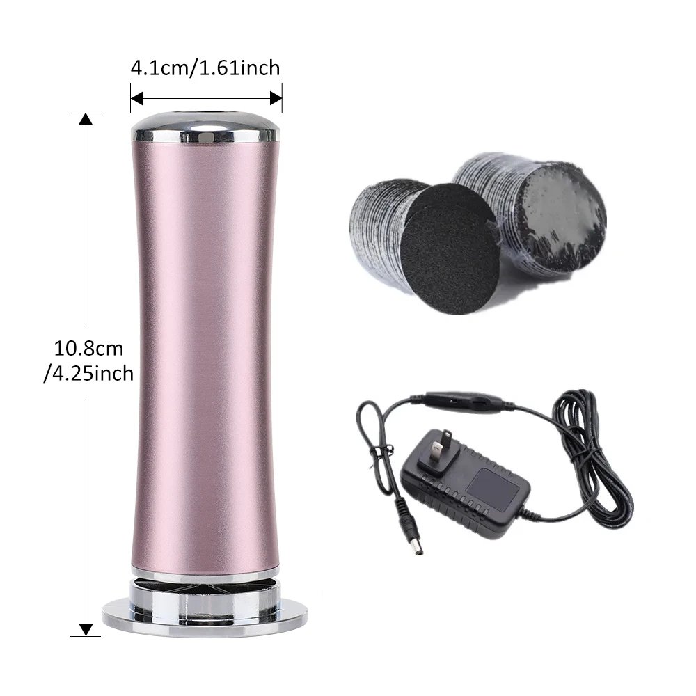 Electric File For Feet Pedicure Machine Dead Skin Remover Callus Foot Grinding Trimmer Rechargeable Foot Care Tool Scrubber New