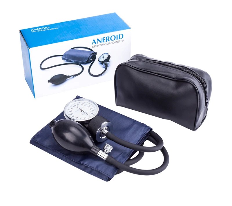 Manual Blood Pressure Monitor Diastolic Sphygmomanometer Medical Doctor Stethoscope Sphygmomanometer Cuff Home Health Monitor