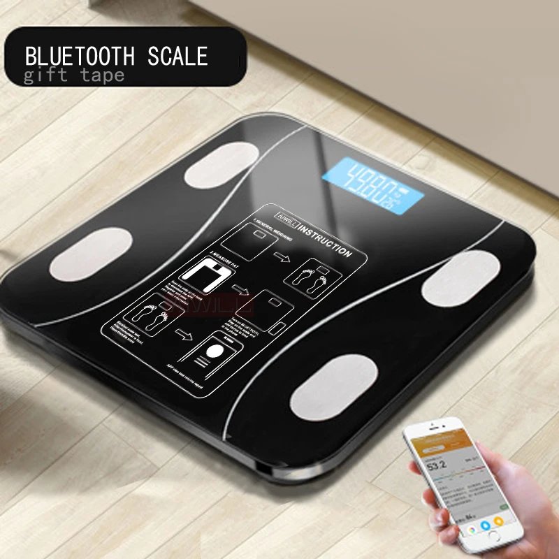 AIWILL HOT Bathroom Scales LED Screen Body Grease Electronic Weight Scale Body Composition Analysis Health Scale Smart Home Gift AIWILL HOT Bathroom Scales LED Screen Body Grease Electronic Weight Scale Body Composition Analysis Health Scale Smart Home Gift