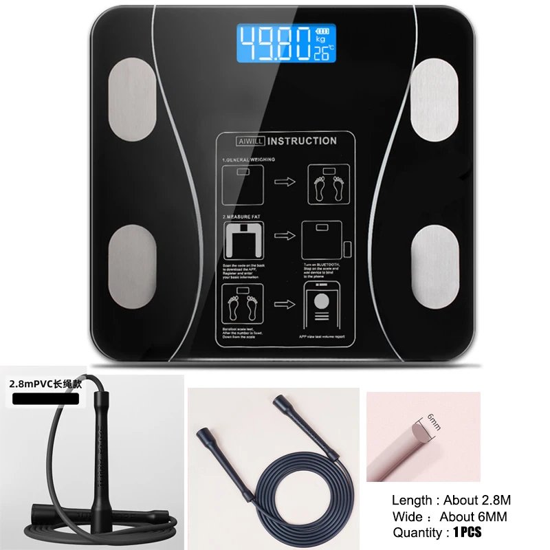 AIWILL HOT Bathroom Scales LED Screen Body Grease Electronic Weight Scale Body Composition Analysis Health Scale Smart Home Gift AIWILL HOT Bathroom Scales LED Screen Body Grease Electronic Weight Scale Body Composition Analysis Health Scale Smart Home Gift