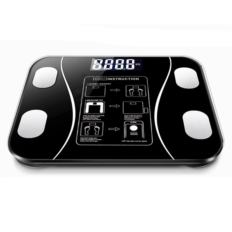 AIWILL HOT Bathroom Scales LED Screen Body Grease Electronic Weight Scale Body Composition Analysis Health Scale Smart Home Gift AIWILL HOT Bathroom Scales LED Screen Body Grease Electronic Weight Scale Body Composition Analysis Health Scale Smart Home Gift