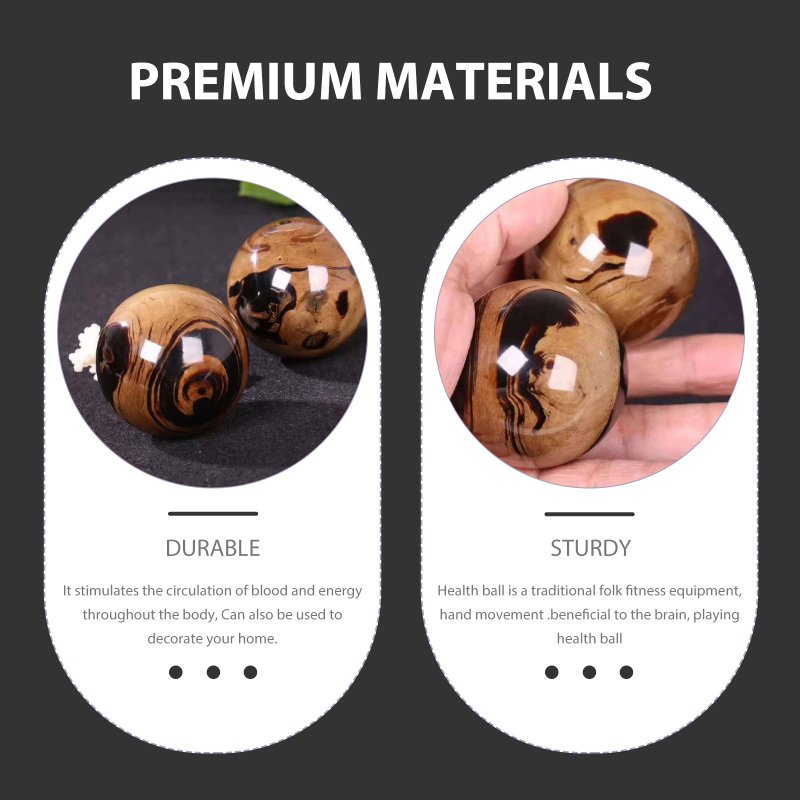 Stress Balls For Adults Balls Jade Hand Chinese Health Baoding Meditation Exercise Hands Relief Stress Care Relax Sets Zen