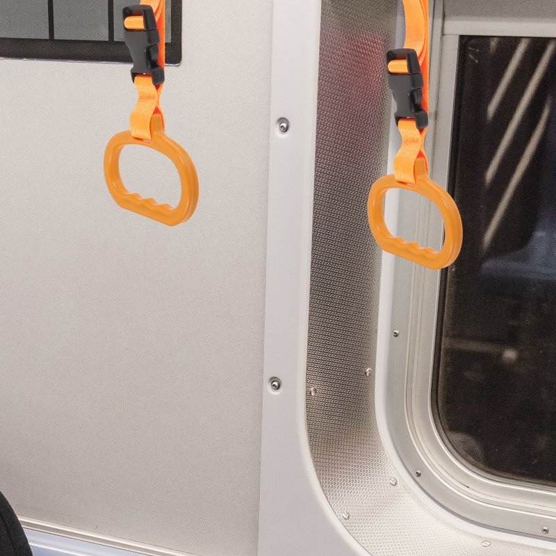 1pc Car Grab Handle Adjustable Hand Grip Safety Bed Assist Mobility Aids Equipment Strap Car Handle Assist For Elderly