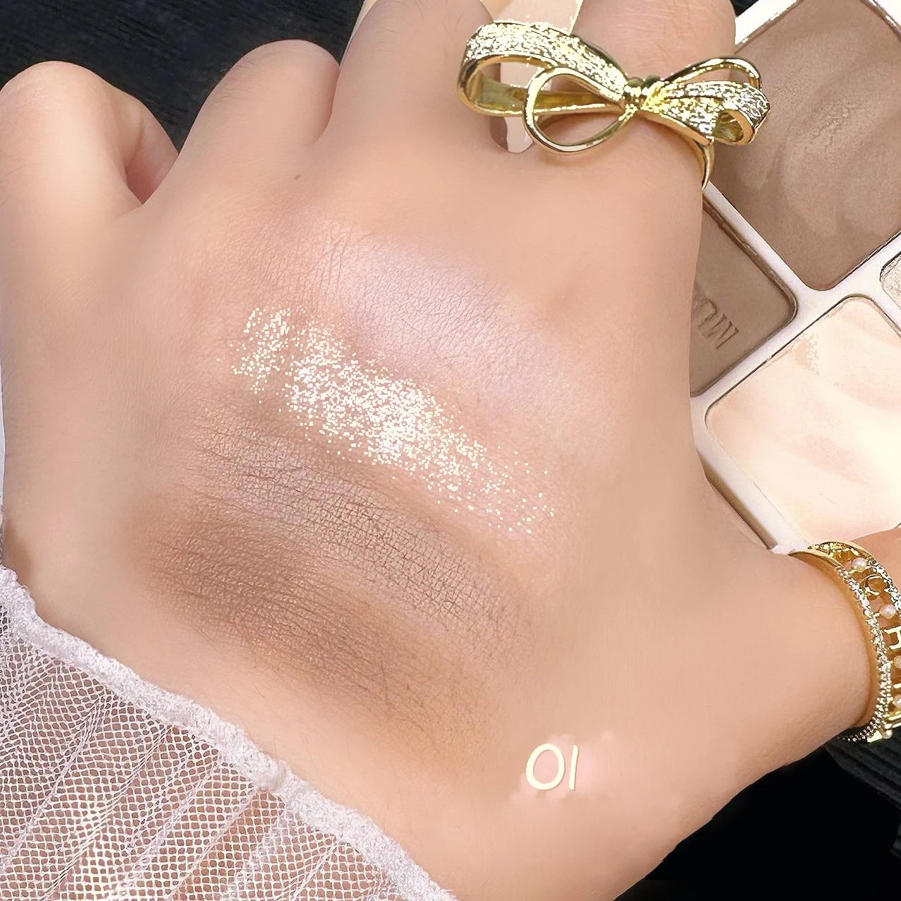 4 Colors Highlighter Contour 3D Facial Bronzer Cosmetic Brightening Beige Matte Highlights Palette Eye Shadow Nose Powder Makeup