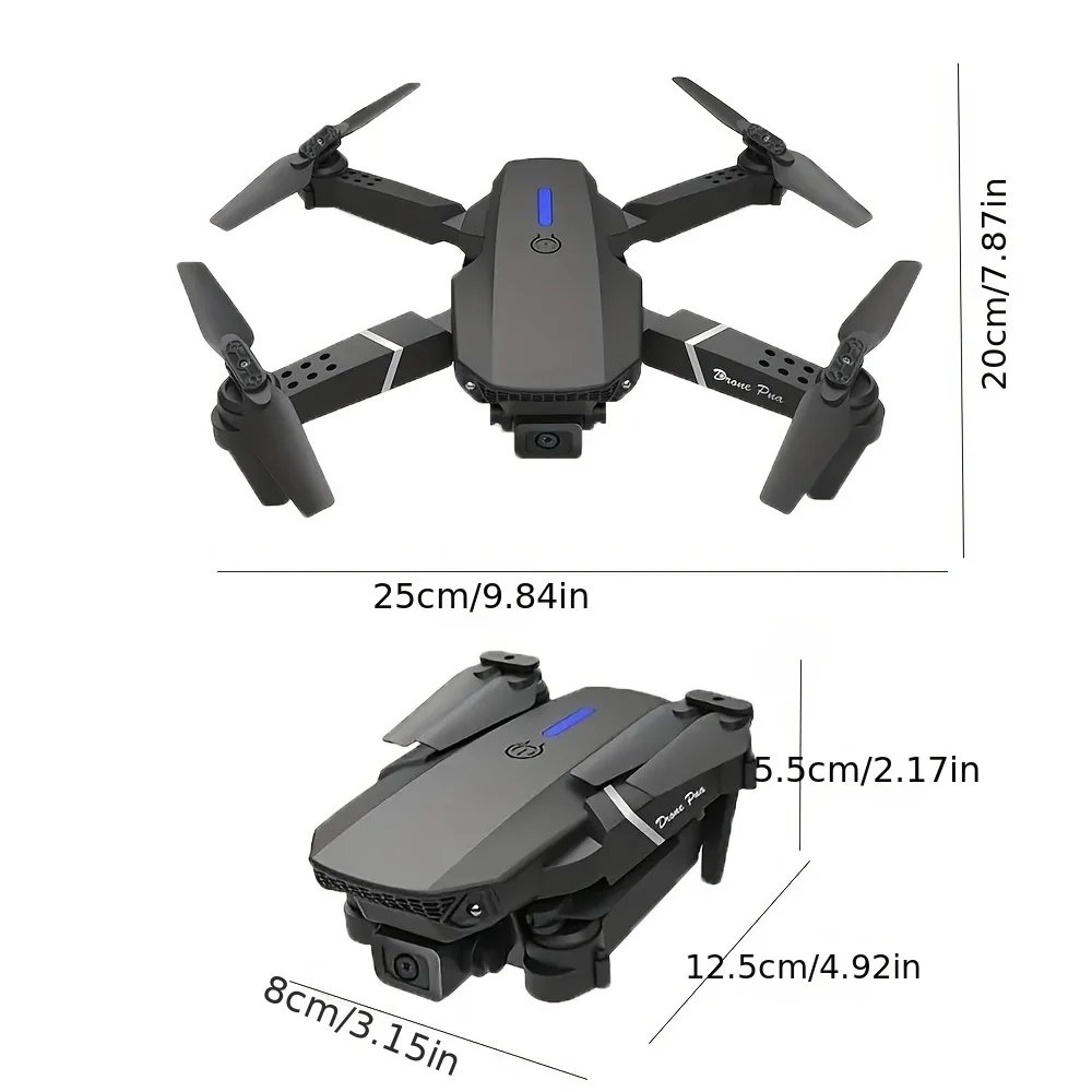 2024 E88Pro RC Drone 4K Professinal With 1080P Wide Angle HD Camera Foldable Helicopter WIFI FPV Height Hold Gift Toy 2024 E88Pro RC Drone 4K Professinal With 1080P Wide Angle HD Camera Foldable Helicopter WIFI FPV Height Hold Gift Toy