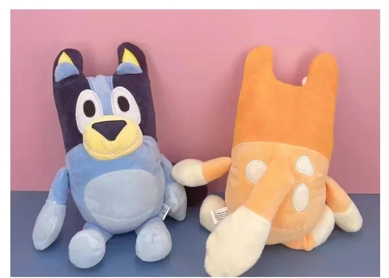 17/28cm Bluey & Bingo Family Plush Toys - Cartoon Dog Stuffed Animals, Soft Plush Dolls, Perfect For Birthday & Christmas Gifts