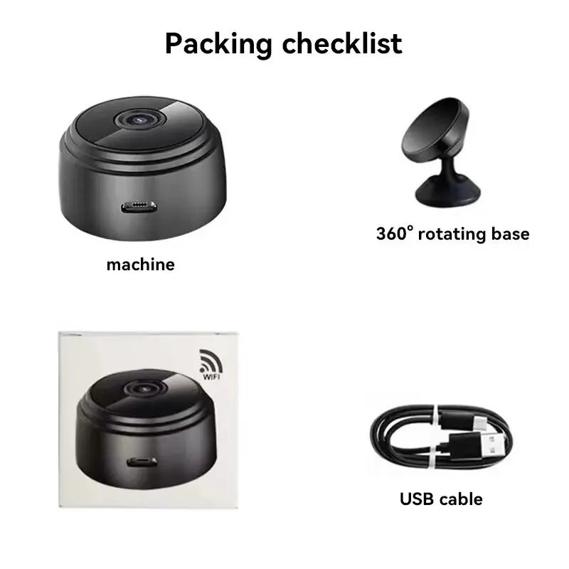 A9 Mini Camera WiFi Wireless Security Protection Remote Monitor Camcorders Video Surveillance Smart Home Mini DV Cam HD Camera A9 Mini Camera WiFi Wireless Security Protection Remote Monitor Camcorders Video Surveillance Smart Home Mini DV Cam HD Camera