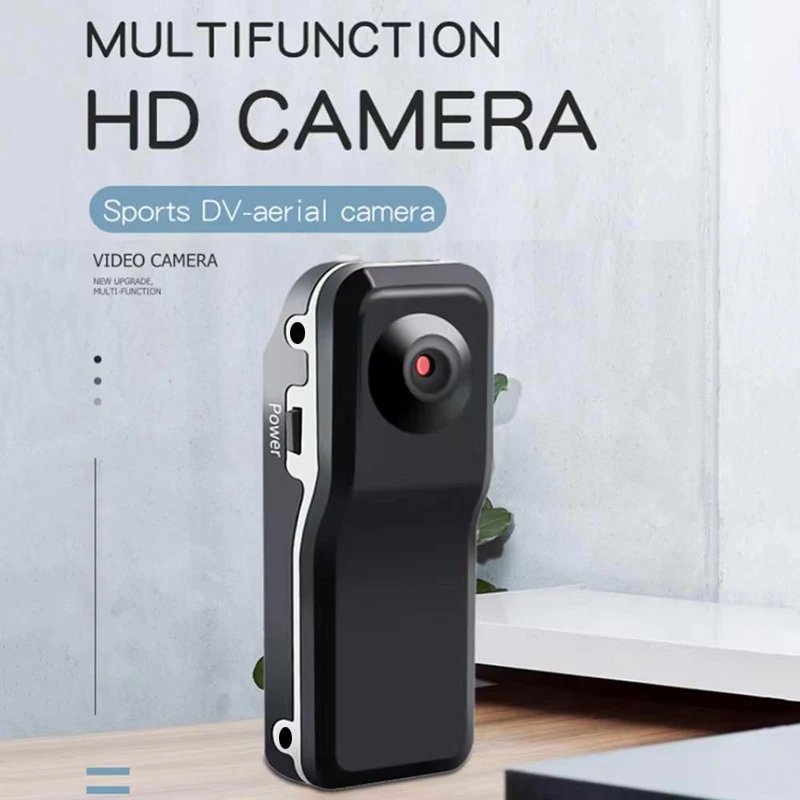 HD Mini DV Camera Body Camcorder Mount Portable Video Record Nanny Security Cam Small Sports Car DVR Webcam For Home and Office HD Mini DV Camera Body Camcorder Mount Portable Video Record Nanny Security Cam Small Sports Car DVR Webcam For Home and Office