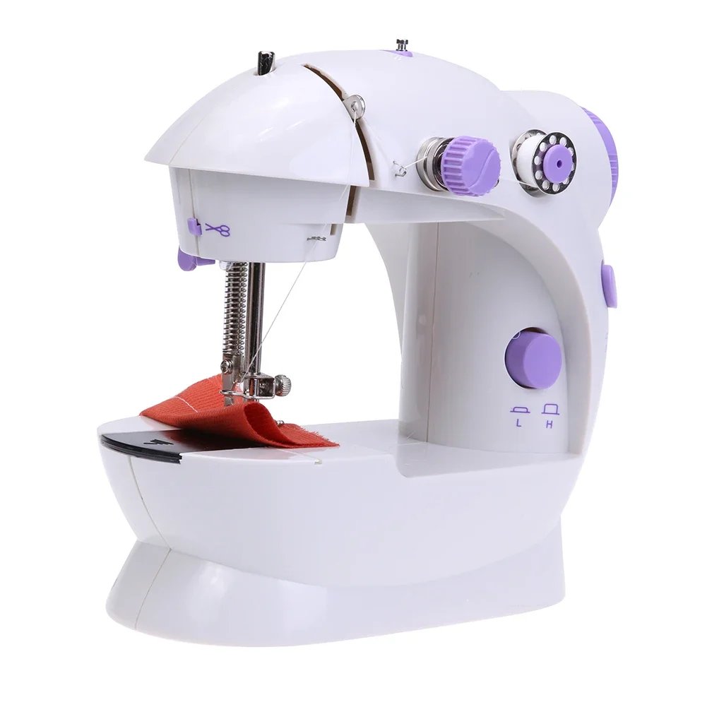 Purchase limit 1 piece Small portable electric sewing machine, household mobile fully automatic beginner's small desktop multifunctional locksmith