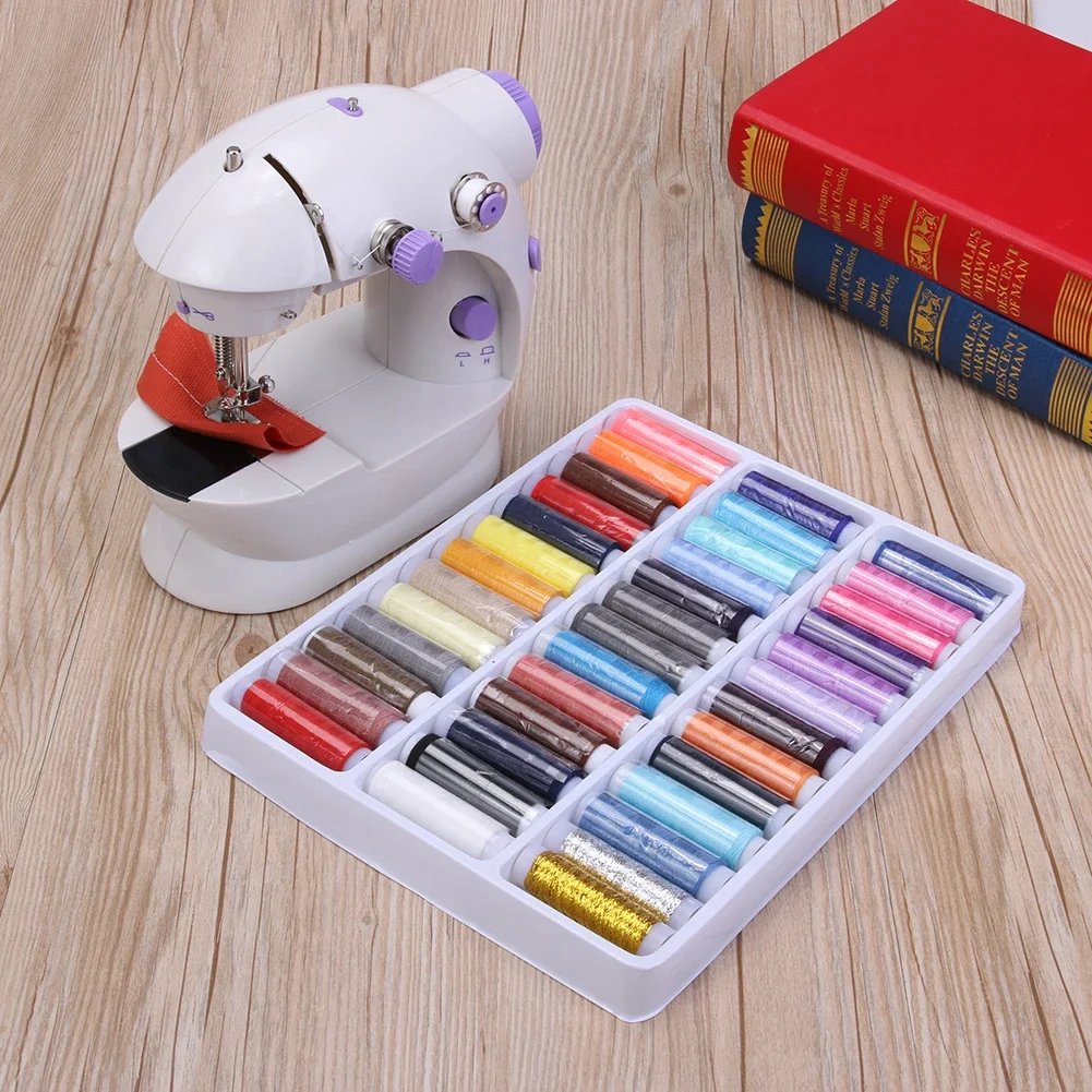 Purchase limit 1 piece Small portable electric sewing machine, household mobile fully automatic beginner's small desktop multifunctional locksmith