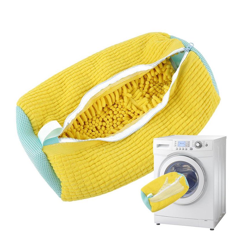 1/2PCS Washing Shoes Bag Cotton Laundry Fluffy Fibers Easily Remove Dirt Washing Bags Anti-Deformation Shoes Clothes Organizer