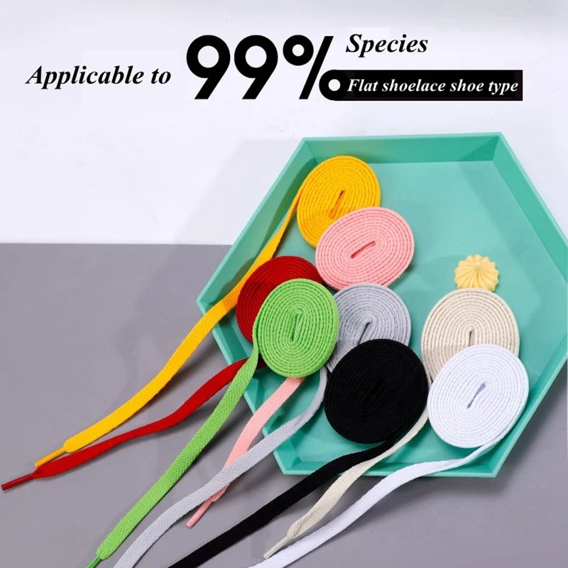 Flat AF1 Sneakers Shoelaces Canvas Basketball Shoelace Black White Color Classic Shoes laces 36colors Shoe Lace Accessories New Flat AF1 Sneakers Shoelaces Canvas Basketball Shoelace Black White Color Classic Shoes laces 36colors Shoe Lace Accessories New