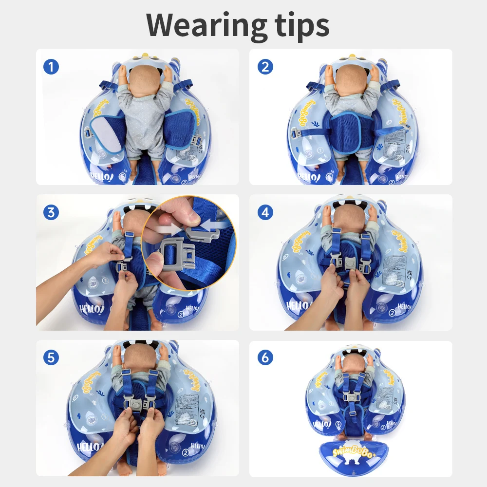 Swimbobo Kids Inflatable Baby Floating Water Toy Swimming Floats Waist Trainer Child Swim Pool Ring PVC Children Float Swimbobo Kids Inflatable Baby Floating Water Toy Swimming Floats Waist Trainer Child Swim Pool Ring PVC Children Float