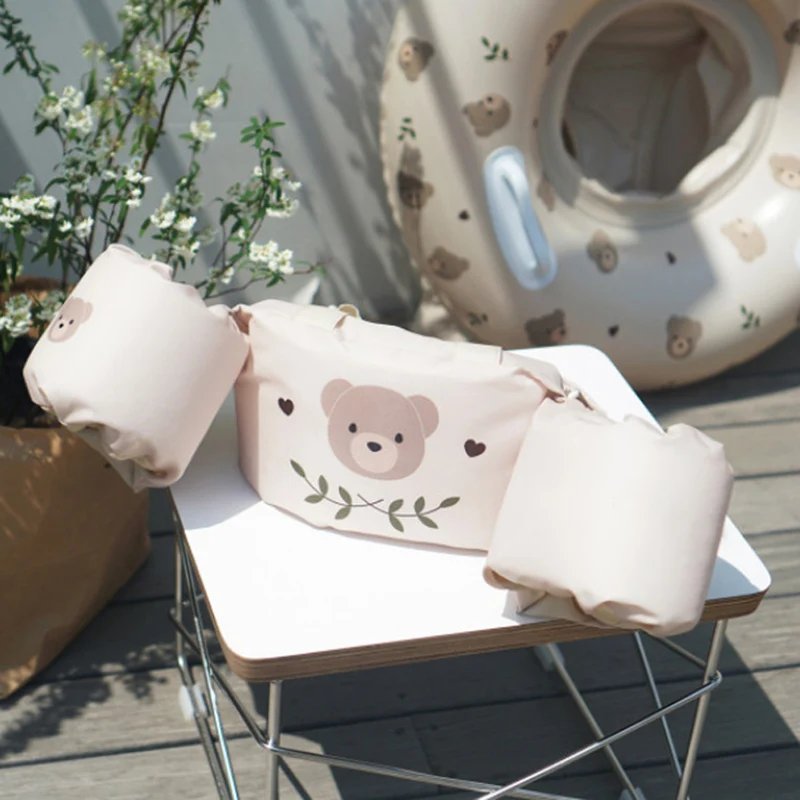 Safety Swim Training Floating Pool Float Baby Float Cartoon Arm Sleeve Life Jacket Swimsuit Foam  Swimming Ring Puddle Jumper