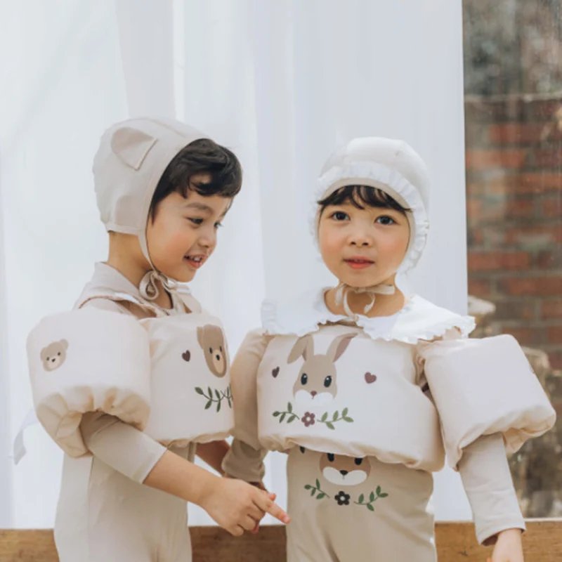 Safety Swim Training Floating Pool Float Baby Float Cartoon Arm Sleeve Life Jacket Swimsuit Foam  Swimming Ring Puddle Jumper