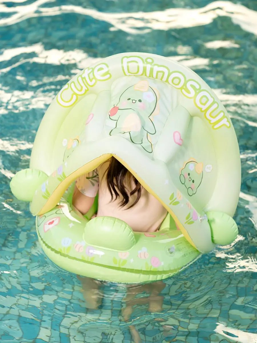 ROOXIN Baby Swimming Ring Inflatable Toys Water Play Swim Ring Tube for Kid Swimming Seat Swim Circle Seat Pool Float Party