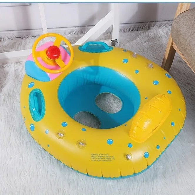 ROOXIN Baby Swimming Ring Inflatable Toys Water Play Swim Ring Tube for Kid Swimming Seat Swim Circle Seat Pool Float Party