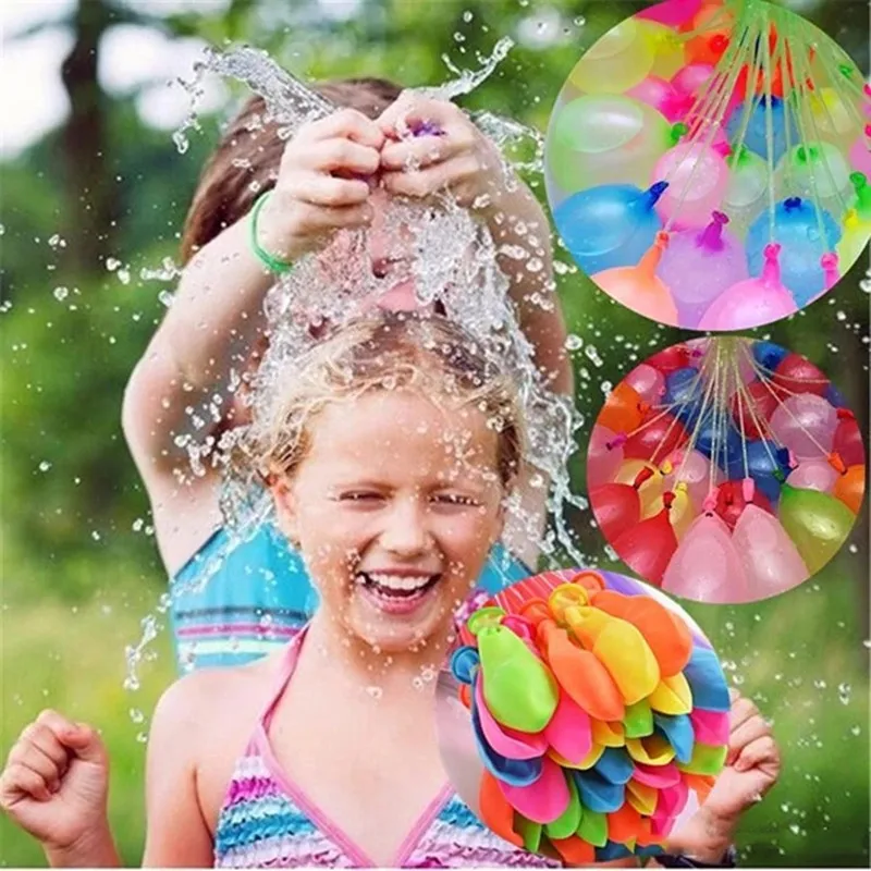 111pcs Summer Water Balloons Toys for Children Adults Outdoor Water Game Pool Games Beach Party 111pcs Summer Water Balloons Toys for Children Adults Outdoor Water Game Pool Games Beach Party