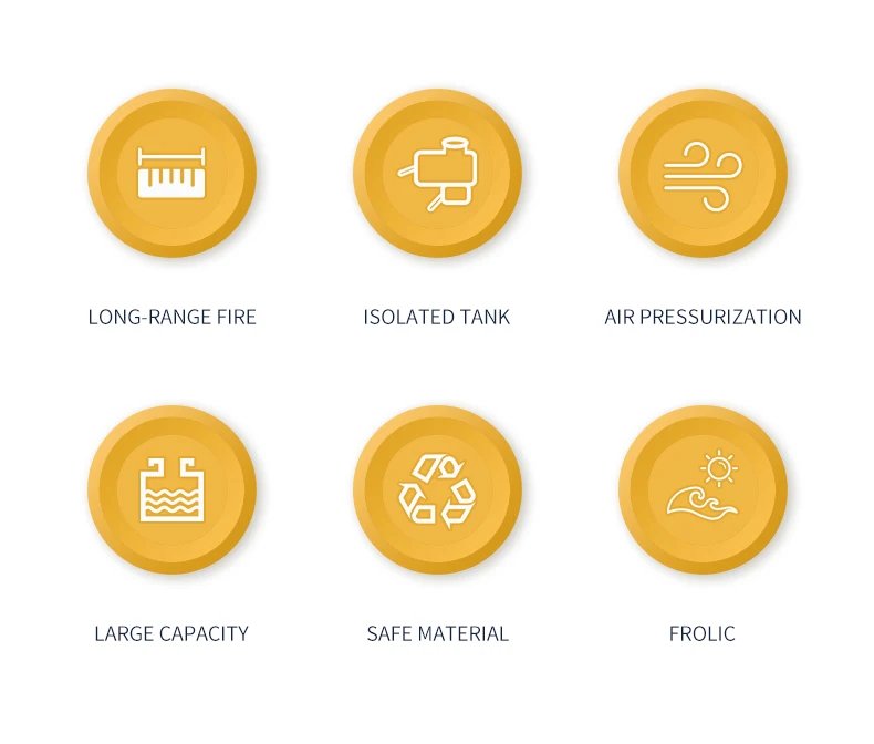 Summer Water Gun Powerful Guns for Children Large Capacity Water Toys Pistol Cannon Outdoor Pool Beach Toys for Boys